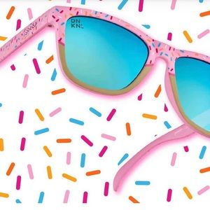 Brand New (with sleeve and box) “you had me at Dunkin’GOODR sunglasses.